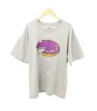 美品 24SS プリント Tシャツ 241PCNH-ST15 日本製 XSサイズ グレー