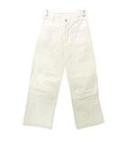 ペニーズ PENNYS フリークスストア タウンクラフト 別注 ホワイトデニム ワイド パンツ S 白 ■GY47 A0306