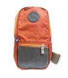 オロビアンコ OROBIANCO ボディバッグ ショルダーバッグ LIMONTA ナイロン 鞄 オレンジ ブラウン X