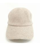 ルーニィ LOUNIE ウール キャップ 帽子 ベージュ 美品