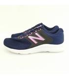 ニューバランス NEW BALANCE W413LA1  美品 413 ウォーキング ランニング シューズ スニーカー 24cm ネイビー