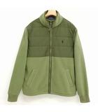 ポロ ラルフローレン POLO RALPH LAUREN フリース ジャケット ブルゾン ワンポイント S グリーン系