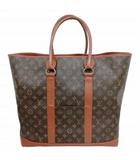 ルイヴィトン LOUIS VUITTON モノグラム サックウィークエンド GM M42420 トートバッグ