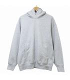 UNIQLO:C 美品 24AW スウェットオーバーサイズプルパーカ 341-471808 長袖 M グレー X