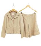 シビラ SYBILLA スーツ セットアップ ショートパンツ ジャケット L ベージュ