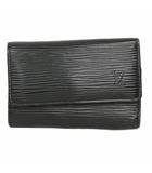 ルイヴィトン LOUIS VUITTON ミュルティクレ6 エピ M63812 CA0160 6連キーケース 黒 ブラック