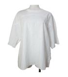 イエナ IENA 24SS ベースボールTブラウス タイプライター 24051900401020 シャツ プルオーバー 5分袖 白 ホワイト /X