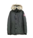 カナダグース CANADA GOOSE 3438JM ジャスパー ダウンパーカー ダウンジャケット S チャコールグレー