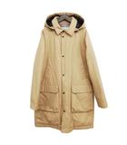 ウールリッチ WOOLRICH WOOU0619 フーデット ダウン コート ロング マウンテンパーカー ジャケット L ベージュ