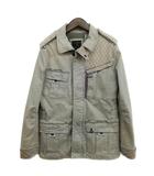 デンハム DENHAM SOCIAL SG ミリタリー フィールド ジャケット S カーキグレー系