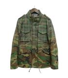 デンハム DENHAM × MINOTAUR ミノトール コラボ M-65 ミリタリー ジャケット チェック 迷彩 XS オリーブ系