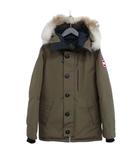 カナダグース CANADA GOOSE 3426MA CHATEAU PARKA シャトーパーカ  ダウンパーカー ダウンジャケット S オリーブ系