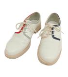 カンペール CAMPER TWINS ツインズ フラット シューズ オックスフォード ドレス 39 ホワイト