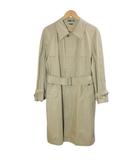  サンヨー SANYO スプリングコート ロング ベルト付き 比翼仕立て 165-90-78 S相当 ベージュ /X