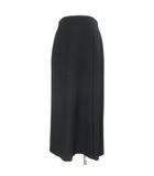 ユナイテッドアローズ UNITED ARROWS ラップロングスカート 1524-699-5050 ウールナイロン Aライン 36 S相当 黒 ブラック /X