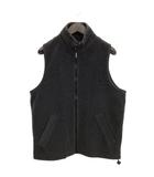 フリース ベスト ワンポイント MA チャコール