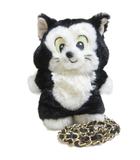 ディズニー Disney フィガロ ポシェット チェーンショルダー ピノキオ カバン ブラック ホワイト /X