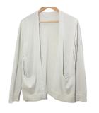 ワシ ノーボタン カーディガン 1115-199-0015 長袖 ウォッシャブル S ベージュ /X