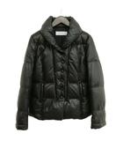 アンスペック UNSPECK ラムレザー ダウン ジャケット 株式会社キング 40 ブラック