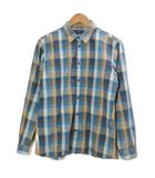 ポールスミスジーンズ Paul Smith JEANS チェックシャツ 長袖 M ブルー系 /X