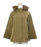 イエナ IENA ジャケット ジップアップ フーディー 8分袖 36 S相当 カーキ系 /X