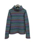 22AW ハイネック プルオーバー ニット セーター 総柄 マルチカラー 1