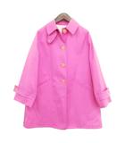 マッキントッシュフィロソフィー MACKINTOSH PHILOSOPHY ウェルベリー ボンディング ステンカラーコート スプリングコート Aライン 36 ピンク系