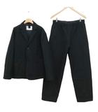 21AW 596-1220500 / 596-1240504 セットアップ ジャケット イージー パンツ M ブラック