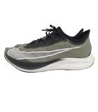 ナイキ NIKE AT8240-007 ZOOM FLY 3 ズーム フライ 3 スニーカー ランニングシューズ 25cm ブラック系