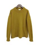 マーガレットハウエル MARGARET HOWELL 22AW ウール カシミヤ ニット セーター プルオーバー M オリーブ系