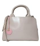  ラドリー ロンドン RADLEY LONDON 2way ハンドバッグ ショルダーバッグ レザー 3つ口 斜め掛け 鞄 チャーム ピンクベージュ /X