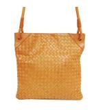 ボッテガヴェネタ BOTTEGA VENETA イントレチャート ショルダーバッグ ヴィンテージ ベージュ系