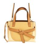 ロエベ LOEWE ゲート トップハンドル ミニ 2way ハンドバッグ ショルダーバッグ ベージュ系
