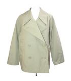 ユニクロ UNIQLO U 21AW ブロックテックショートトレンチコート S ベージュ 211-442823 /X