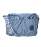 キプリング KIPLING アイレーン ショルダーバッグ ストライプ 2つ口 ナイロン 斜め掛け 鞄 ブルー系 /X