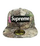 シュプリーム SUPREME 25FW Breast Cancer Awareness new era ボックスロゴ ニューエラ キャップ 7 5/8