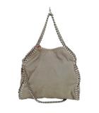 ステラマッカートニー STELLA McCARTNEY ファラベラ ミニ ハンドバッグ ショルダーバッグ グレー系