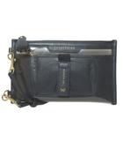 アニヤハインドマーチ ANYA HINDMARCH エブリシング ポーチ 2way ショルダーバッグ レザーコンビ サングラス スマートフォン収納 斜め掛け クリア ブラック /X