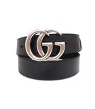 グッチ GUCCI 406831 GGマーモント GGバックル レザー ベルト 100