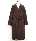 マックスマーラ ウィークエンドライン MAX MARA WEEKEND LINE RESINA ダブルブレスト コート 36