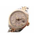 ロレックス ROLEX デイトジャスト 179171G M番 腕時計 ピンクコンピュータ エバーローズゴールド