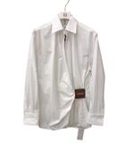 ロエベ LOEWE 25SS コットン ドレープシャツ 32 S540Y05XBL