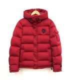 バーバリーブラックレーベル BURBERRY BLACK LABEL BMP21-319 ダウンジャケット L 赤系
