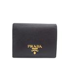 プラダ PRADA 1MV204 サフィアーノメタル 二つ折り財布