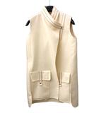 エルメス HERMES 20SS カシミヤ100% ロングジレ ベスト 36