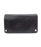 シャネル CHANEL A33484 Vステッチ 二つ折り長財布