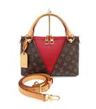 ルイヴィトン LOUIS VUITTON M43966 VトートBB 2way ショルダーバッグ ハンドバッグ モノグラム