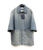 ルイヴィトン LOUIS VUITTON モノグラム ショートスリーブ デニムジャケット SHOS46WY38 2023AW シャツ エンボス