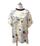 21SS シルク×コットン LVギャラクシー カットソー 半袖 Tシャツ