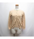 クイーンズコート QUEENS COURT アンサンブル ニット 2 ベージュ 長袖カーディガン 半袖カットソー